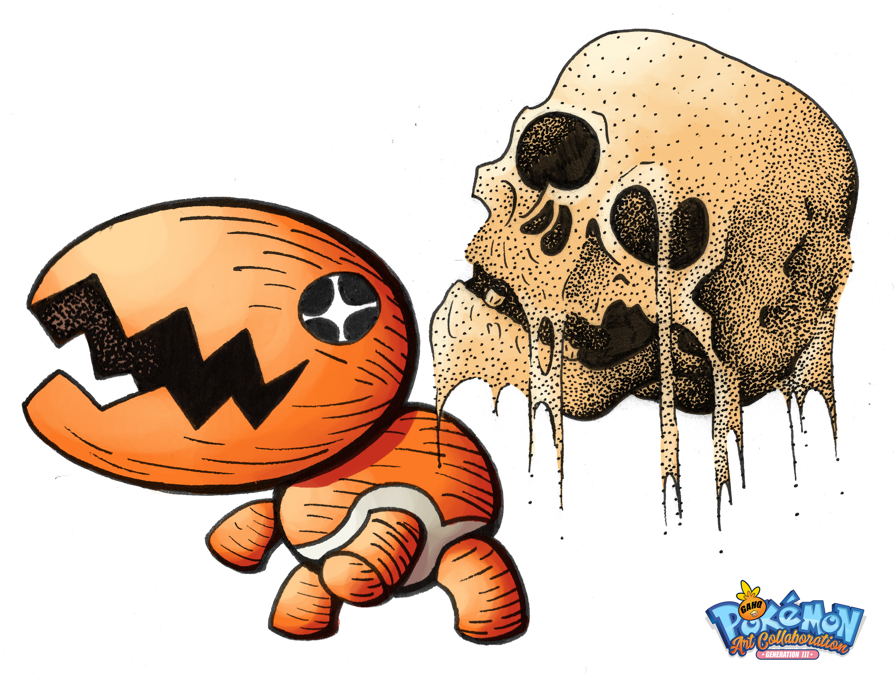 #328 Trapinch In Our Pokemon Generation Iii Art Tribute (2849x2163), Png Download