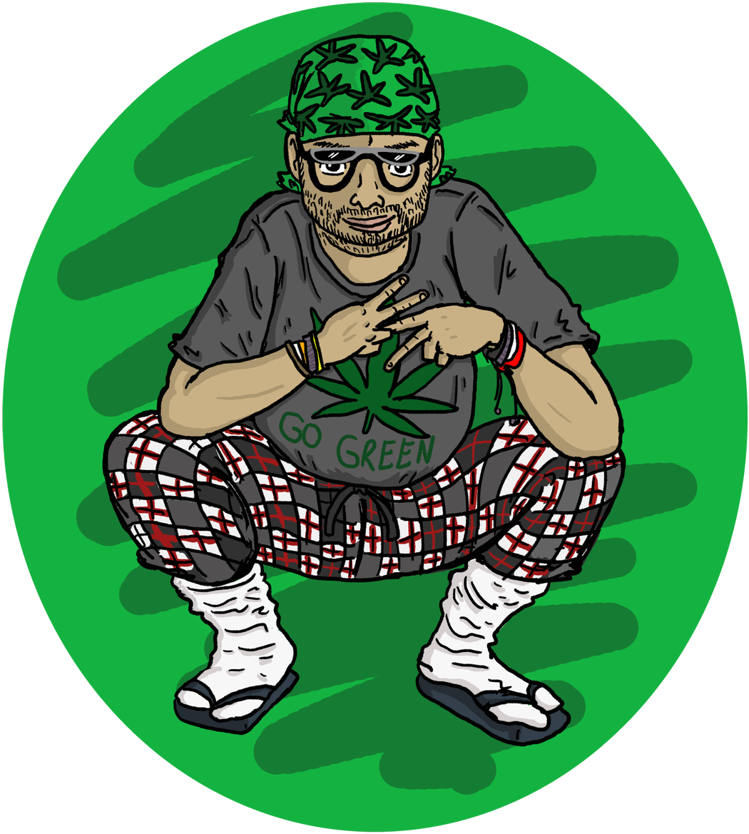 H3h3 Drawing H3h3productions - Go Green Transparent H3h3 (1091x1200), Png Download