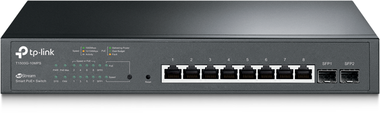 Tp Link T1500g 10mps Jetstream 8 Port Gigabit Smart - Tp Link T1500g 10mps (960x720), Png Download