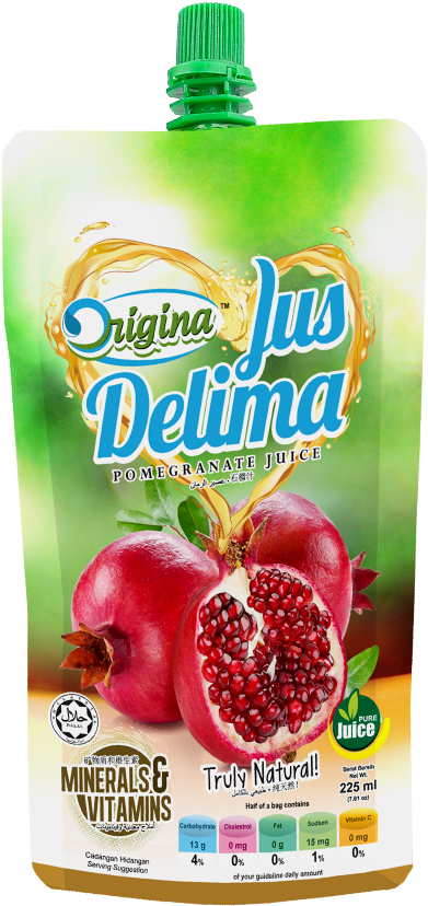 Sihat Cantik - Origina Jus Nanas (480x853), Png Download