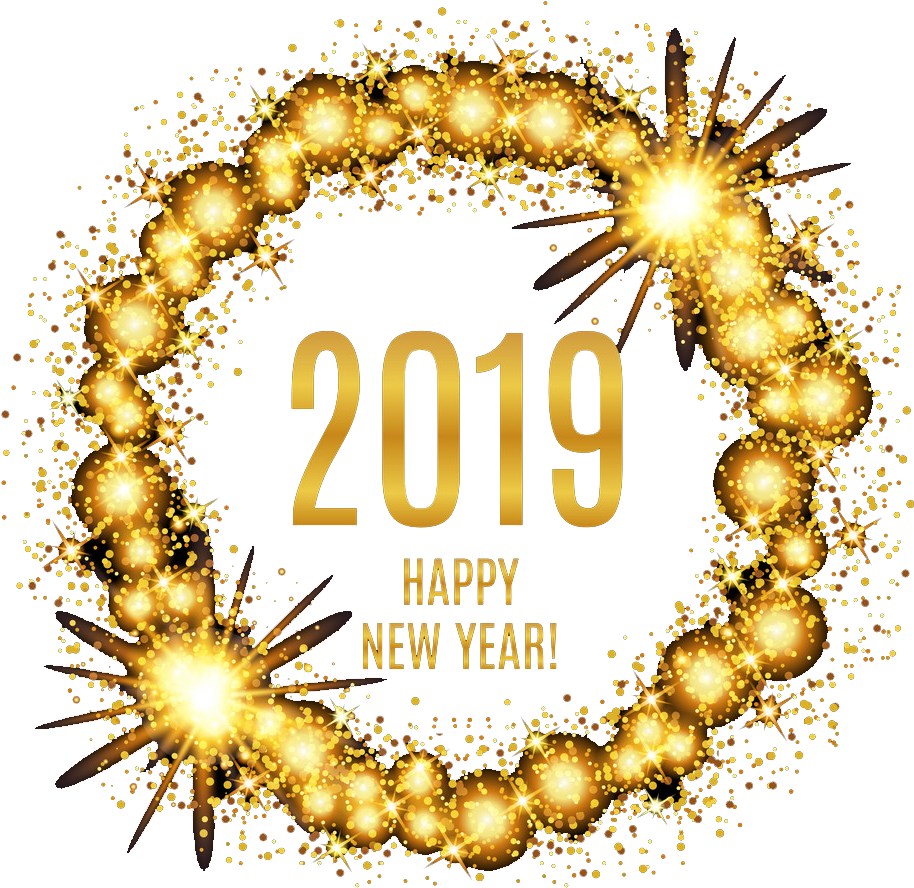 Happy New Year Wishes 2019-2020 Happy Holi Wishes, - Happy New Year In Italian 2019 (1000x984), Png Download