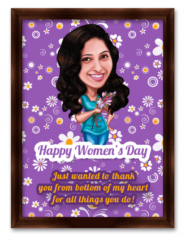 Thank You From Bottom Of My Heart - Gift For Girlfriend On Women's Day (800x800), Png Download