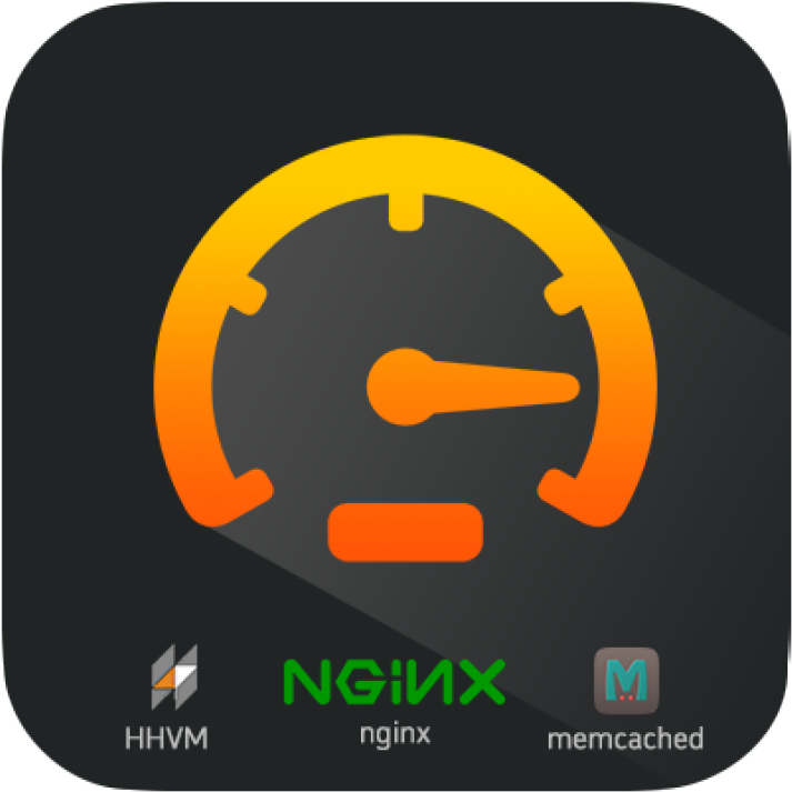 "nginx Memcached Mysql Hhvm Php" Package Powered By - Sign (800x800), Png Download