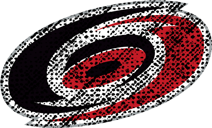 Carolina Hurricanes 1997-present Primary Logo Distressed - Circle (822x1086), Png Download