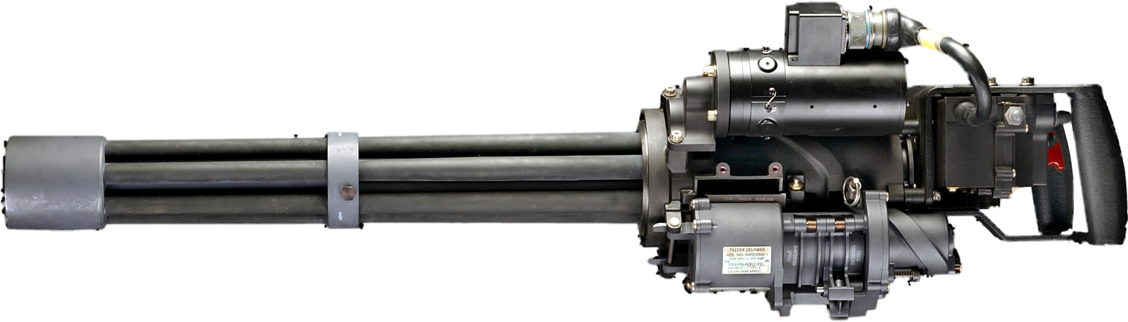 Hmmthis Should Do Nicely - M134 Minigun (1600x484), Png Download