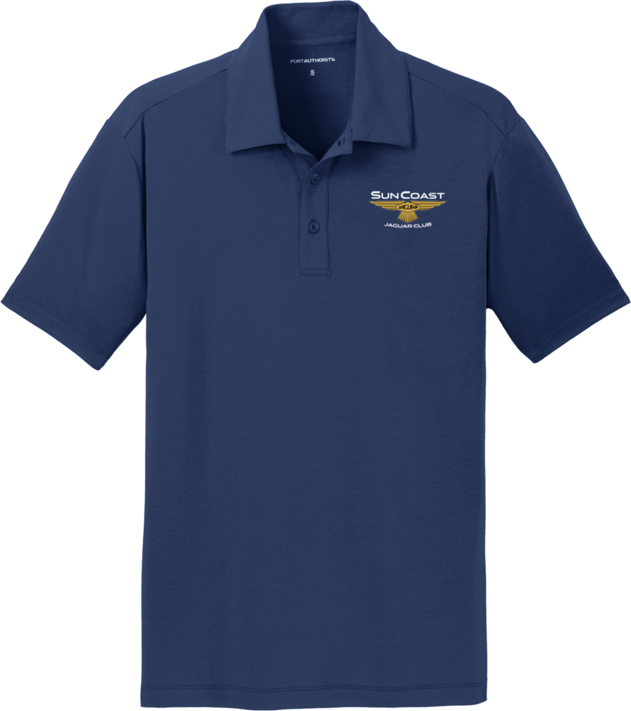 Sun Coast Jaguar Club Cotton Touch Performance Polo - Polo Shirt (909x1024), Png Download