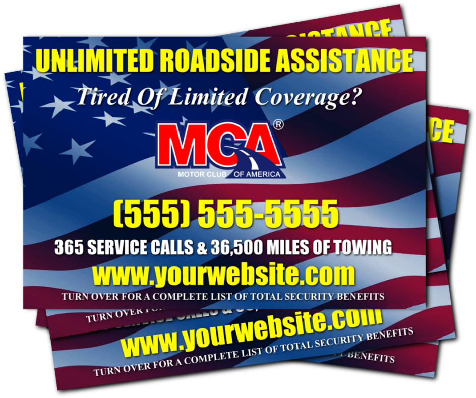 Professional Mca Benefits Postcard Design - Mca (1024x853), Png Download