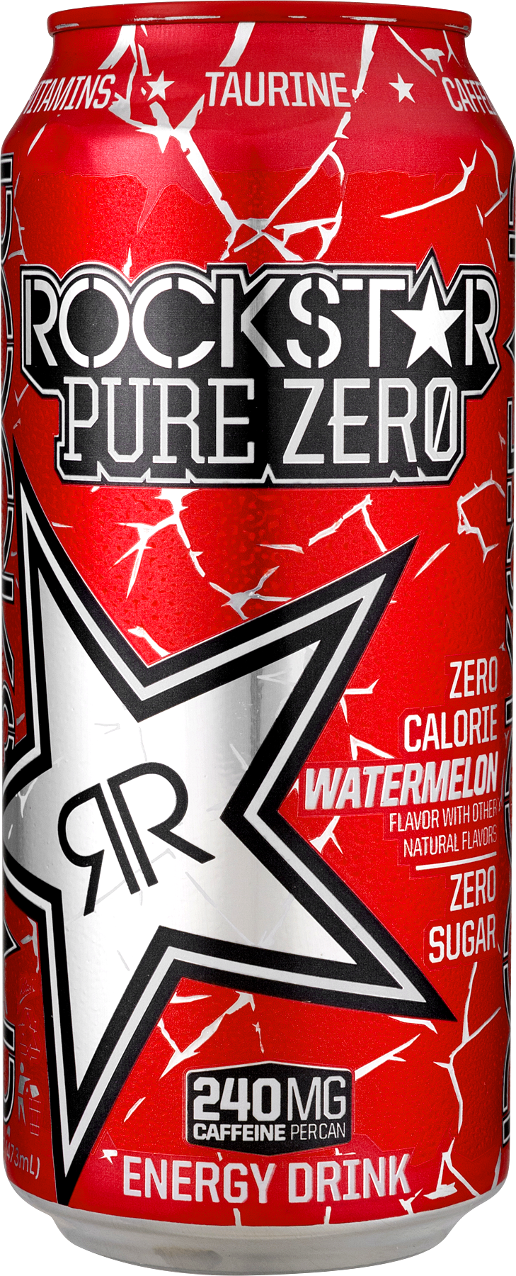Rockstar Pure Zero Lemonade (729x1800), Png Download