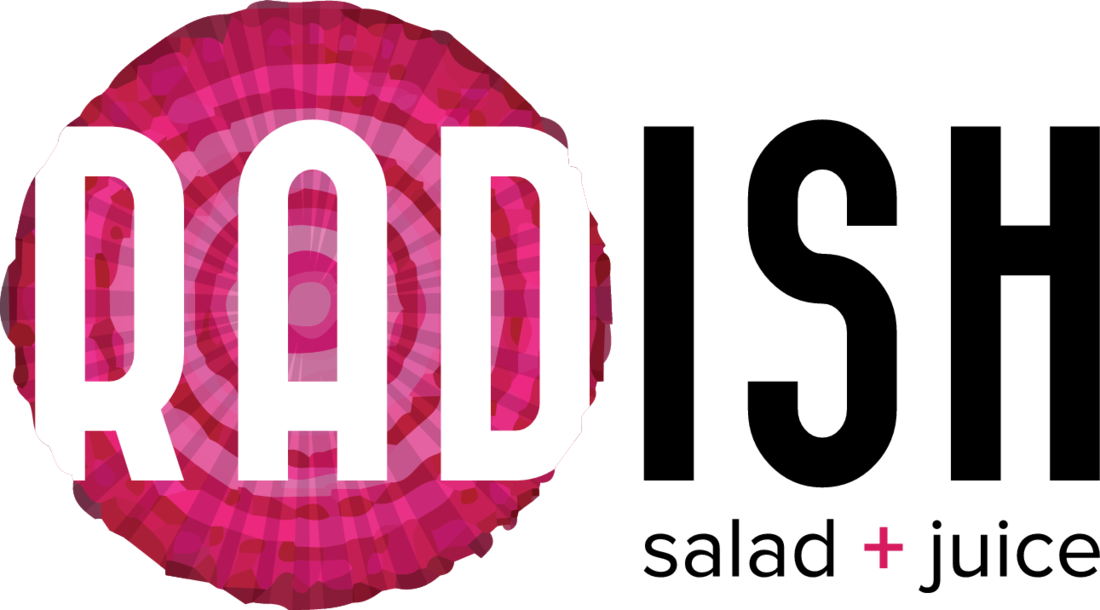 Radish Radish Logo - Graphic Design (1100x610), Png Download