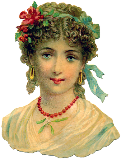 Woman, Vintage, Vintage Woman, Victorian, Portrait - Vintage Kadin (720x720), Png Download