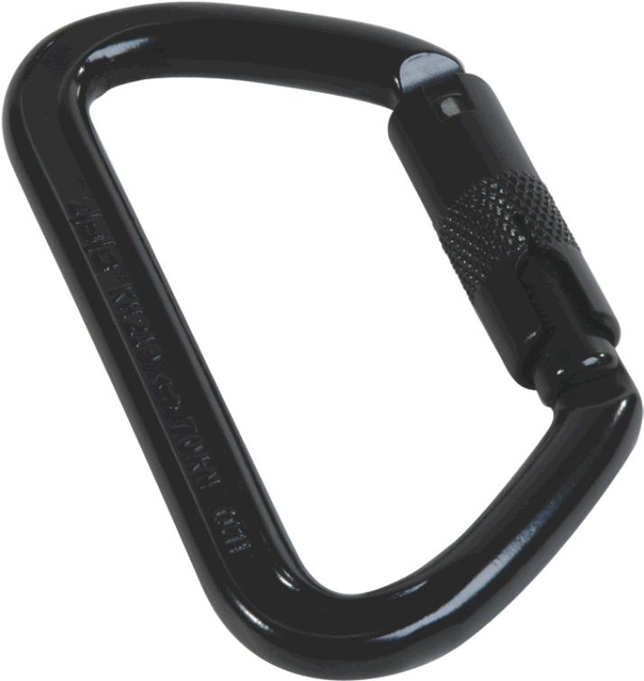 Svg Library Stock Black Clip Carabiner - Carabiner (758x800), Png Download