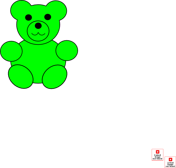 Green Counting Bears Clipart (600x571), Png Download