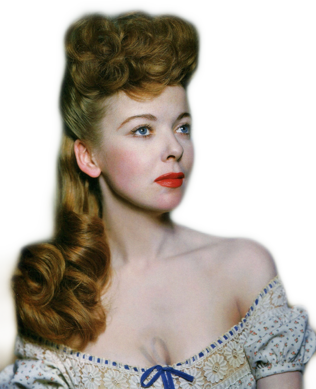 Vintage Sticker - Ida Lupino (1024x1258), Png Download