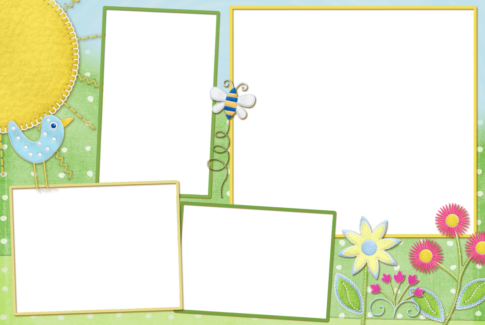 Frame-697 - Sunflower (1600x1074), Png Download