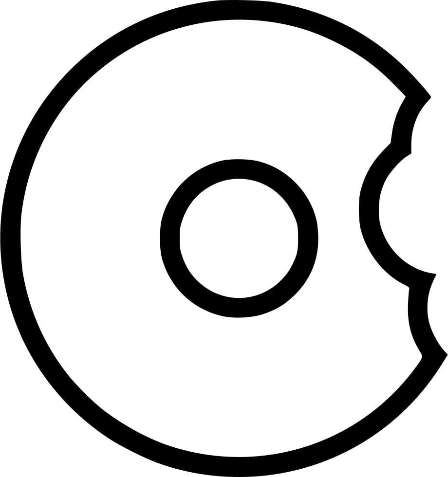 Png File Svg - Doughnut Icon (920x980), Png Download
