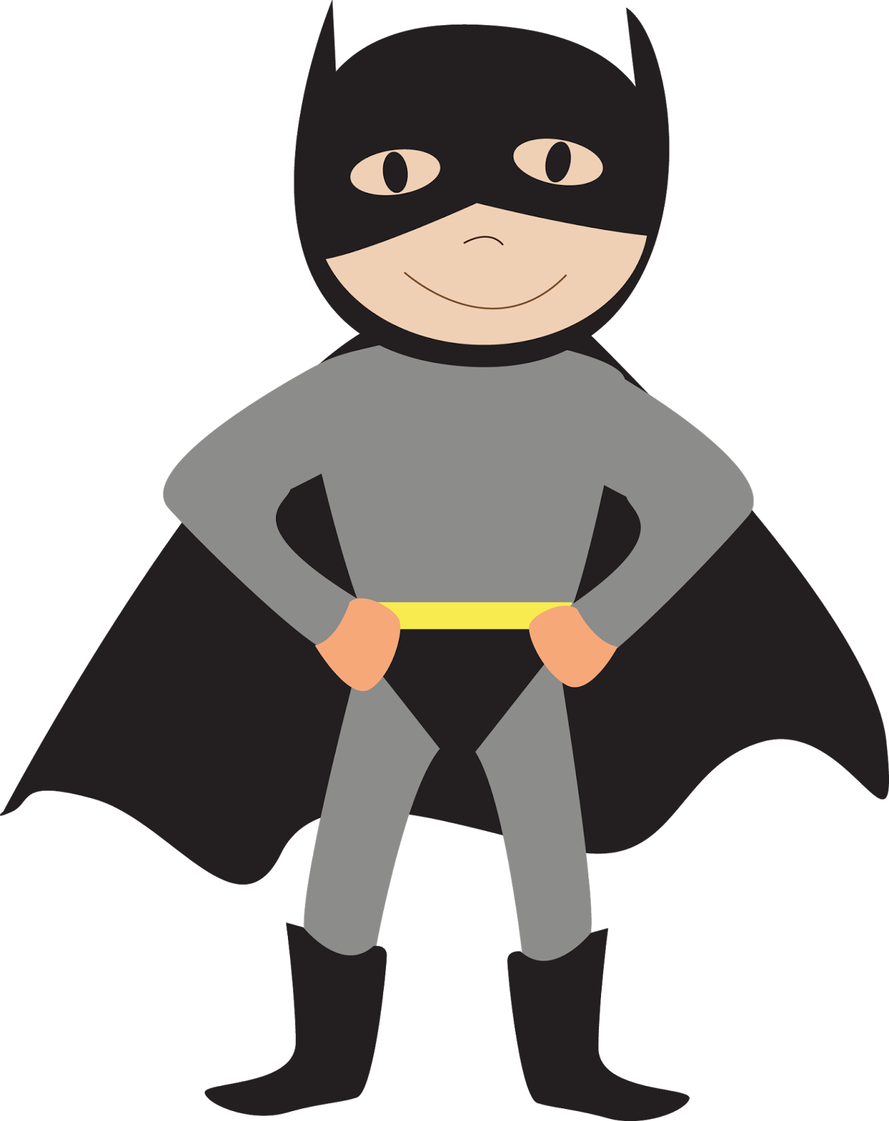 Baby Superheroes Clipart - Birthday Invitation Templates Batman (1269x1600), Png Download