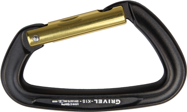 Rock Safety Carabiner K1s Black - Carabiner (750x750), Png Download