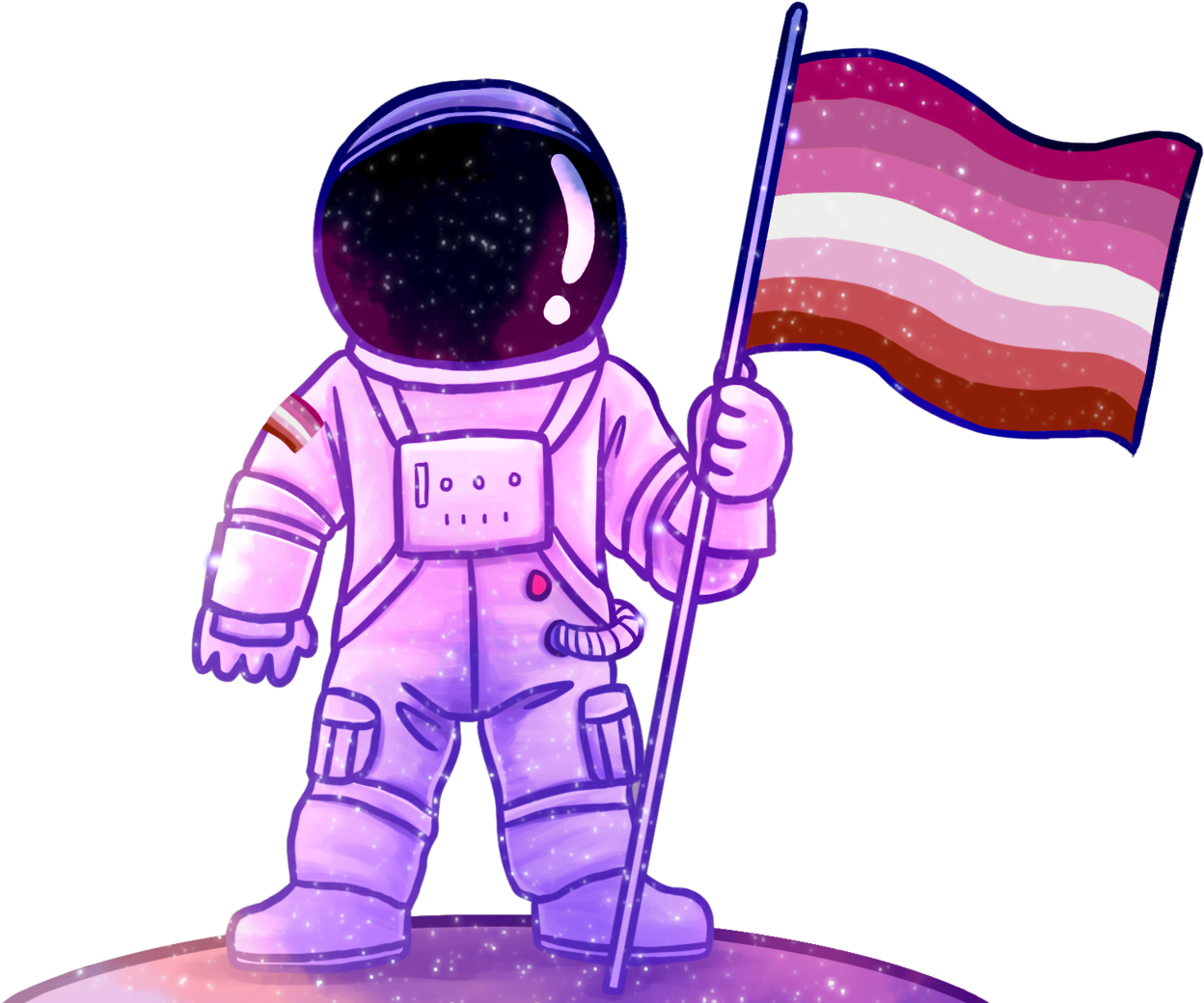 Space Asexual (1280x1074), Png Download