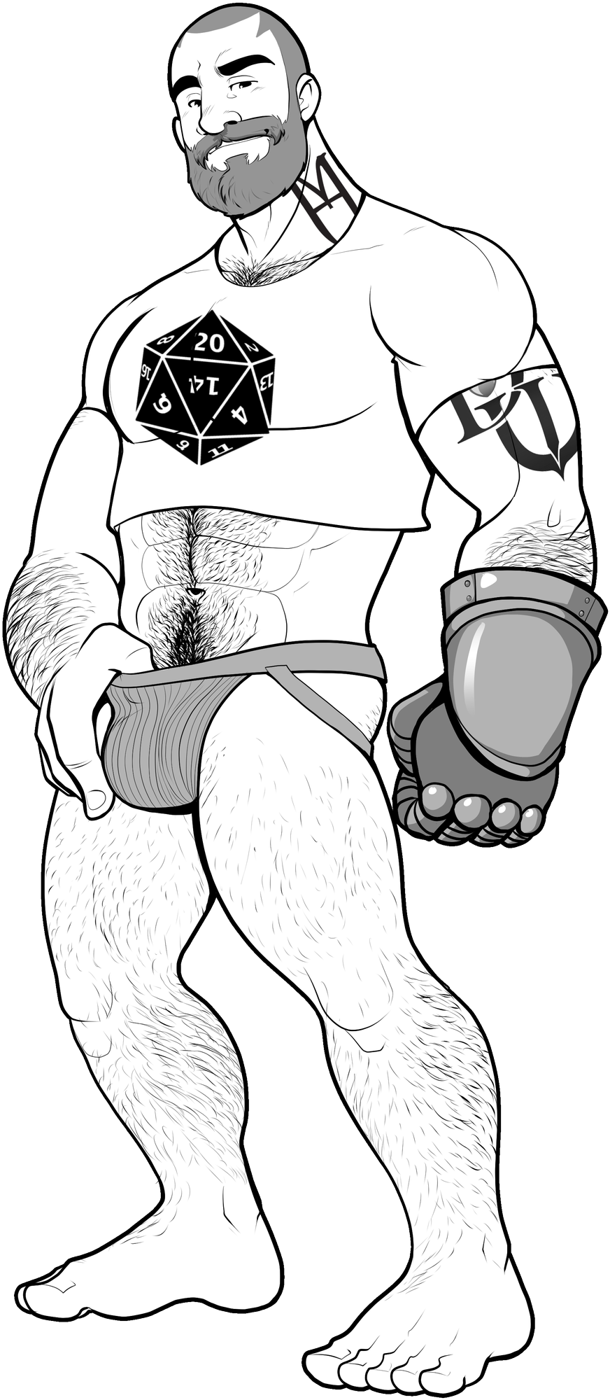 The Gauntlet - Illustration (848x1200), Png Download