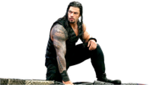 Roman Reigns Clipart Png - Roman Reigns Super Man Punch Hd (640x480), Png Download