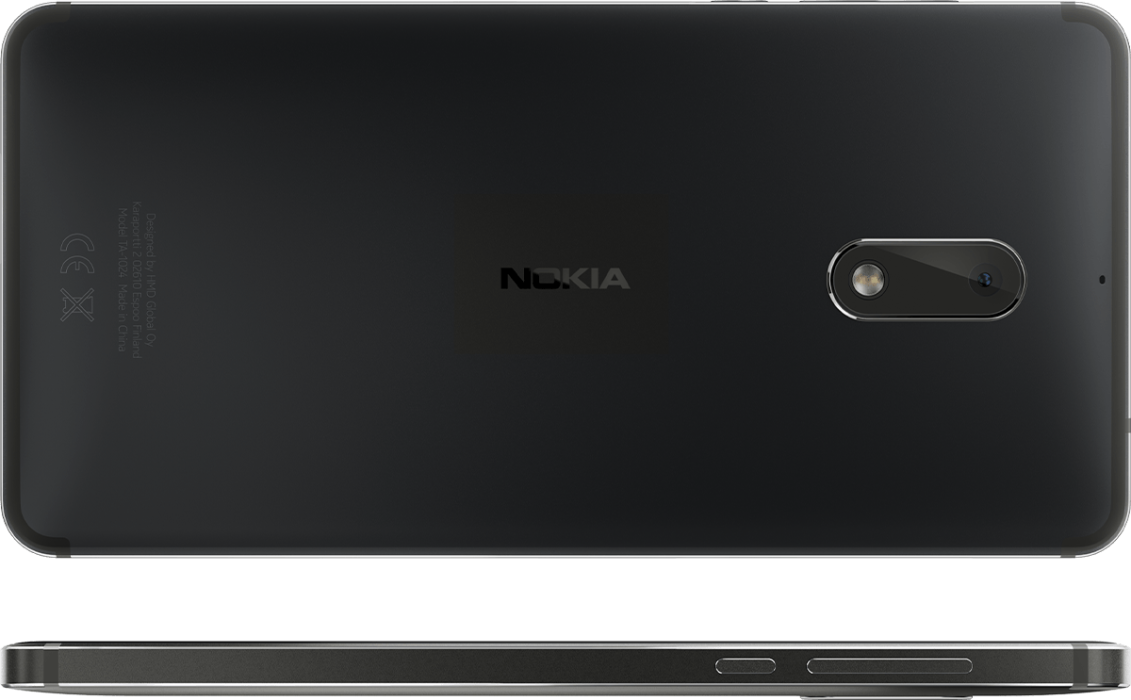 Nokia A Finnish Company Was Of Demolish When Microsoft - Matte Black Nokia 6 (1131x700), Png Download