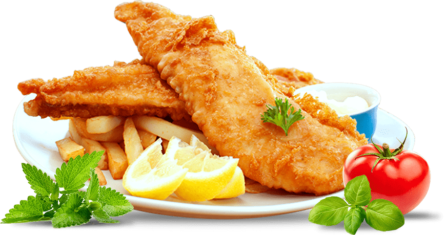 The Bridge Sauchie Fish & Chips - Most Famous Food Of Ireland (868x459), Png Download