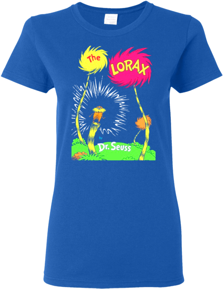 Dr Seuss Lorax Seuss T Shirt Hoodie Sweater - Shirt (1155x1155), Png Download