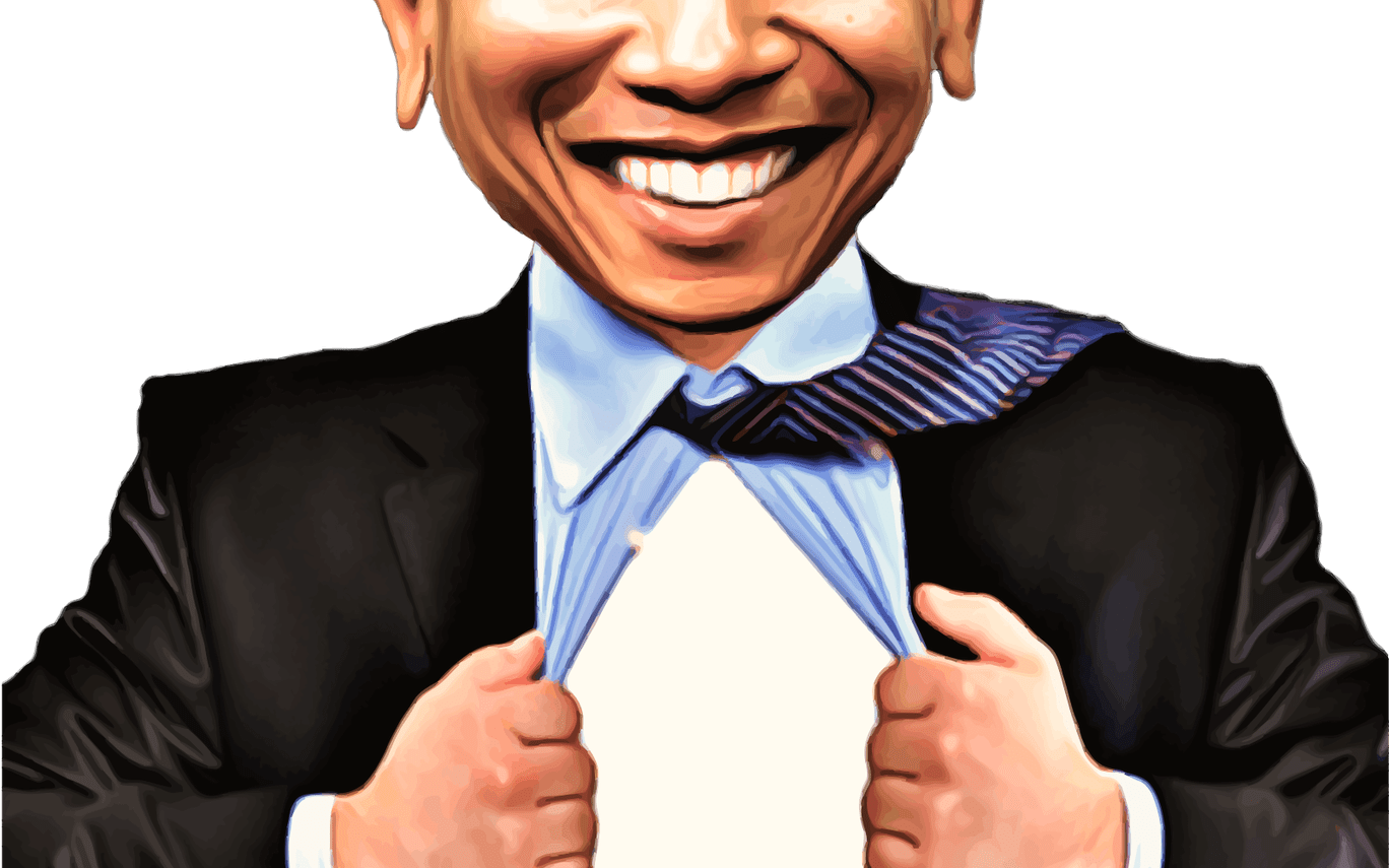 Barack Obama Clip Art - Barack Obama (1368x855), Png Download
