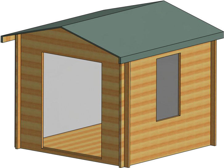 Barnsdale 2690mm X 2690mm - Shed (800x800), Png Download