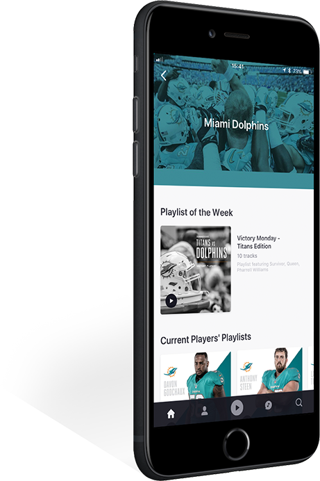 The Official Music Streaming Partner Of - Iphone (461x692), Png Download