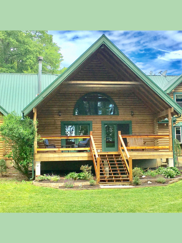 Mountain Lodge - Cottage (600x800), Png Download