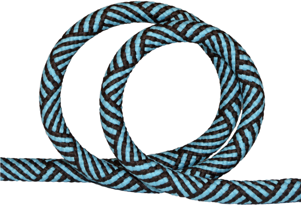 Spun™ Log Cabin Pattern Rope -round Lead - Circle (1023x773), Png Download