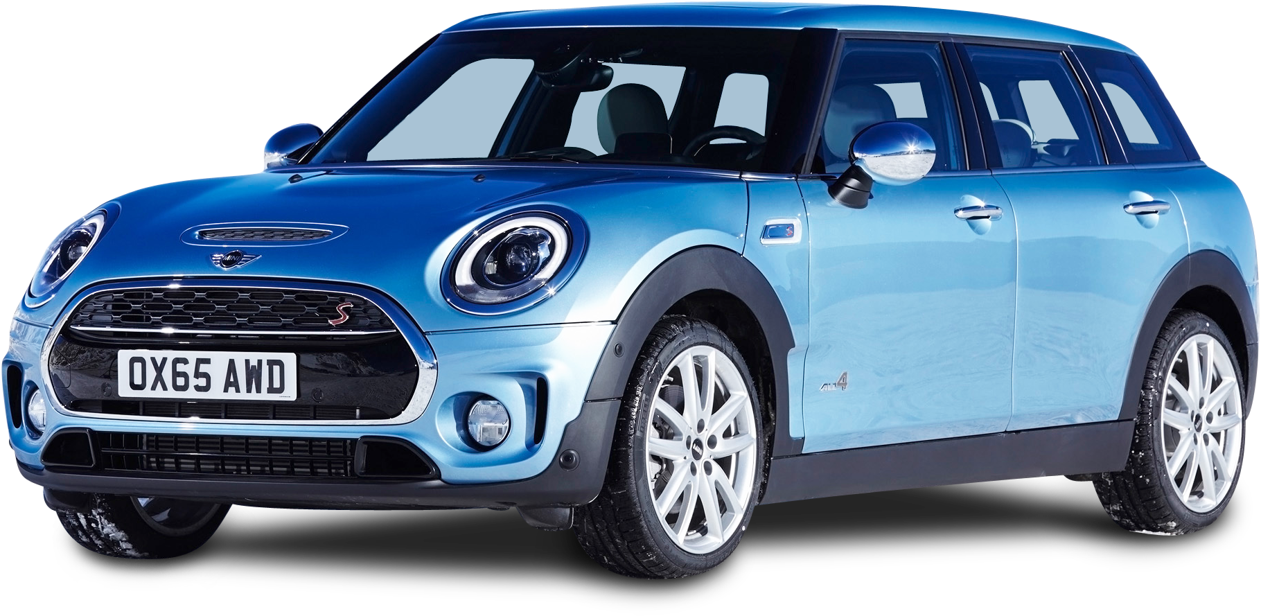 Mini Clubman Bleu (1974x981), Png Download