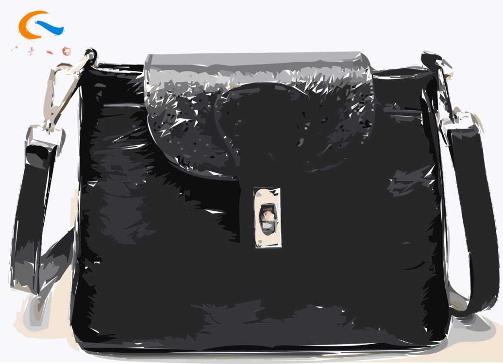 Handbag Messenger Bags Leather Logo - Handbag (1036x750), Png Download