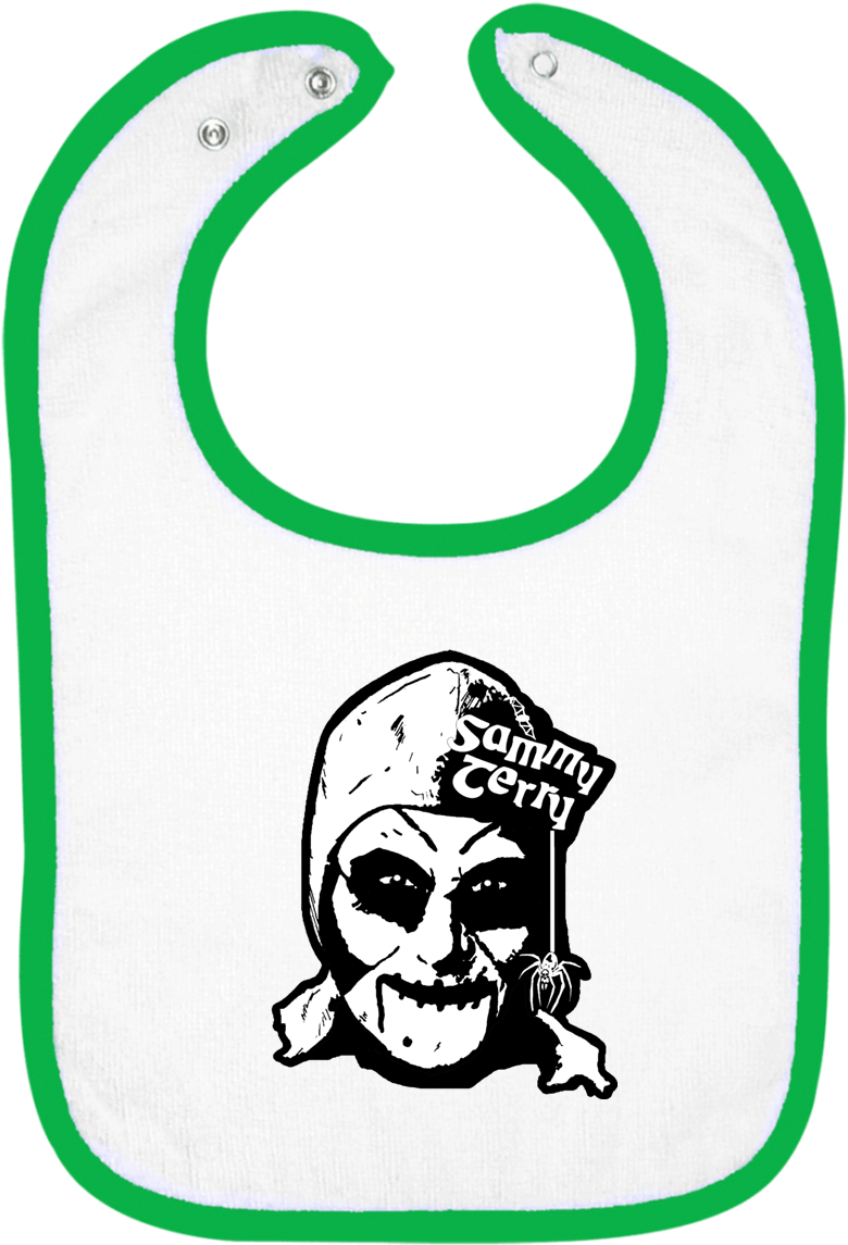 Sammy Head Bw Baby Bib Asstd Colors - Loteria De Risaralda (1155x1155), Png Download