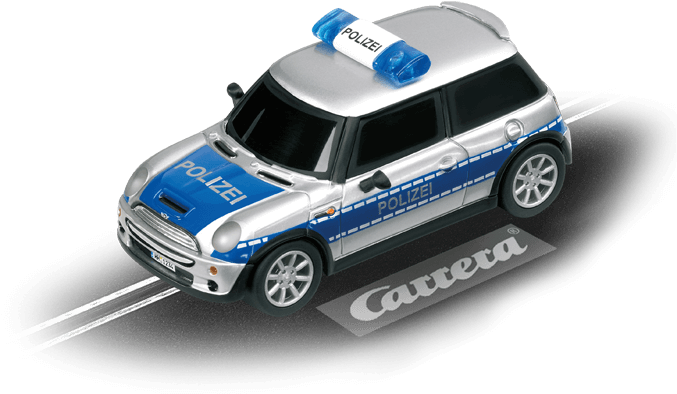 Mini Cooper S "polizei" - Carrera Fast And Furious (700x467), Png Download