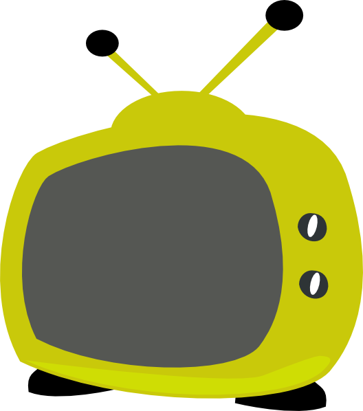 Television Svg Clip Arts 528 X 598 Px (528x598), Png Download