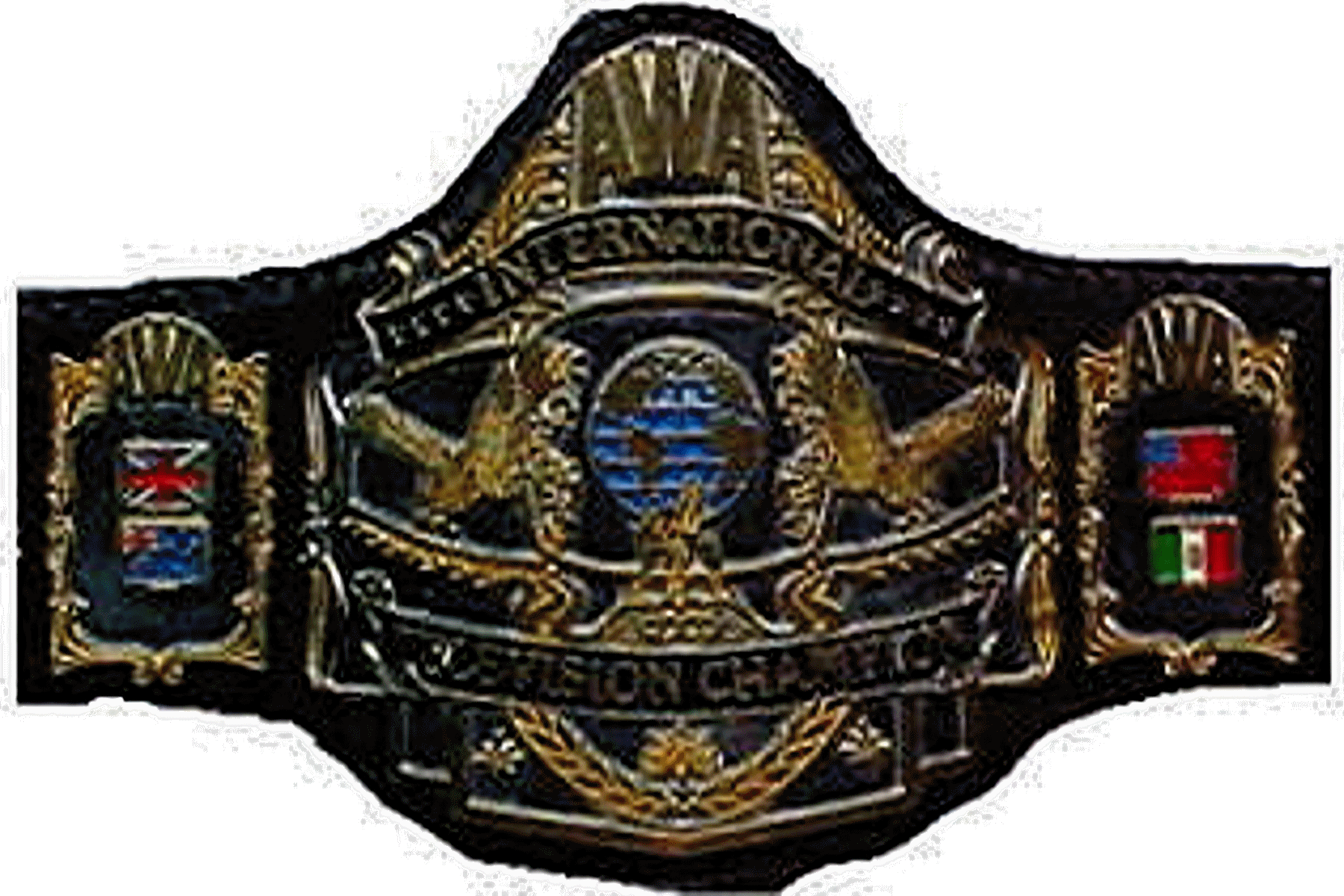 Belts Awa International Tv Champion01 - Awa International Championship Belt (1800x1200), Png Download