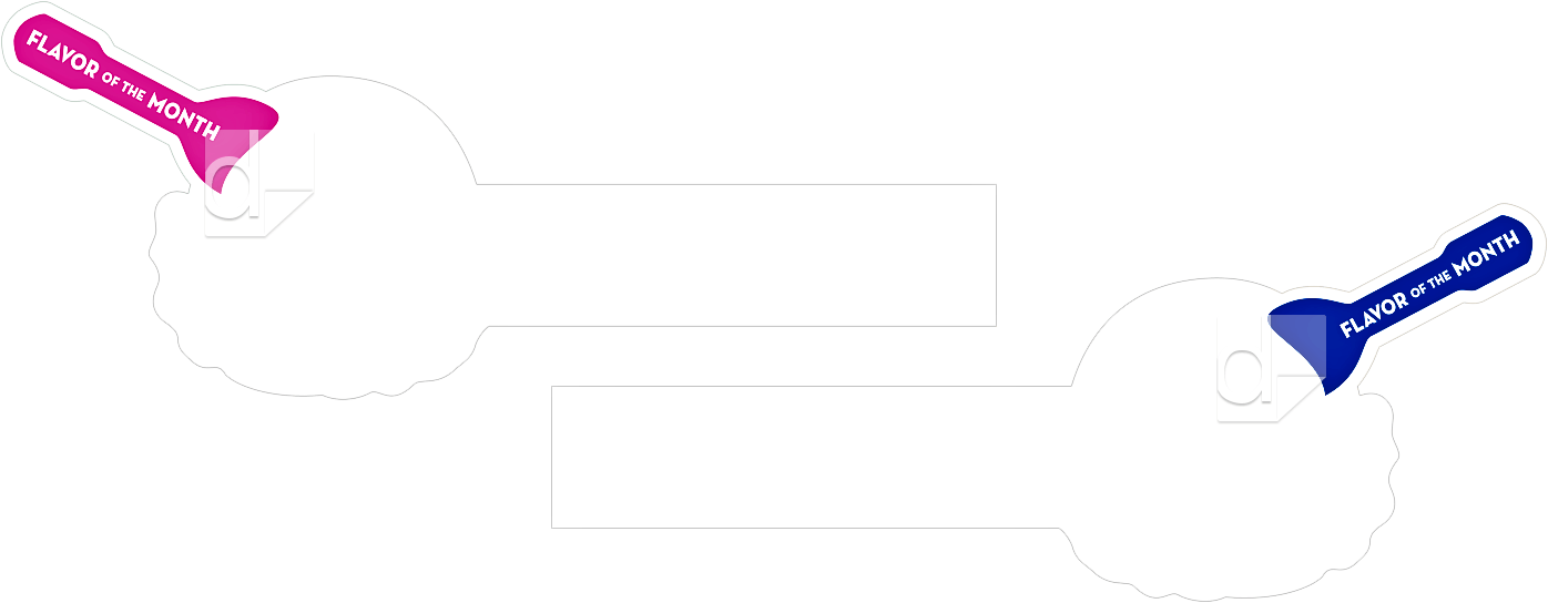 Clear Vinyl Overlays Screen Printed By Dilco For Baskin (1396x544), Png Download