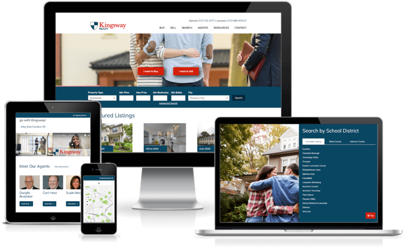 Kingsway-screens - Web Design Dog (1000x519), Png Download