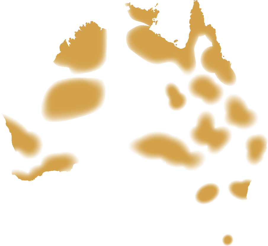 Places We Protect - Map Of Australia (926x859), Png Download