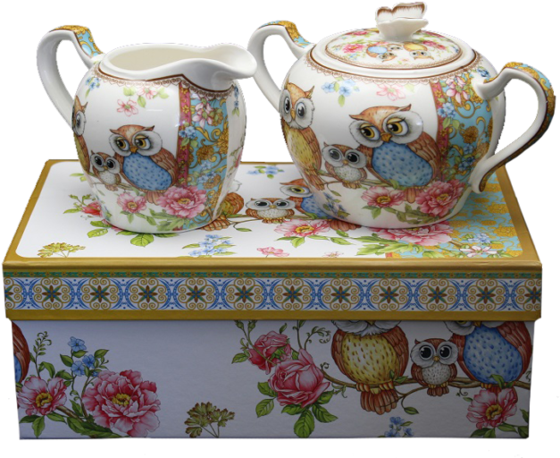 Porcelain Milk Jug Cream Sauce Ceramic Pouring Cup - Teapot (640x531), Png Download