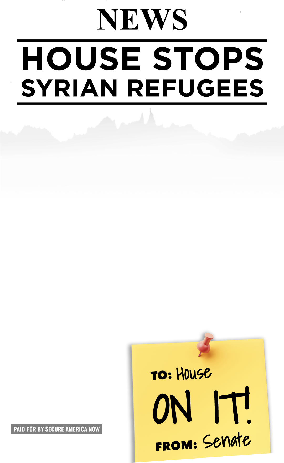 Secure America Now Snapchatfilter Housetosenate , Secure - News Icon (1080x1920), Png Download