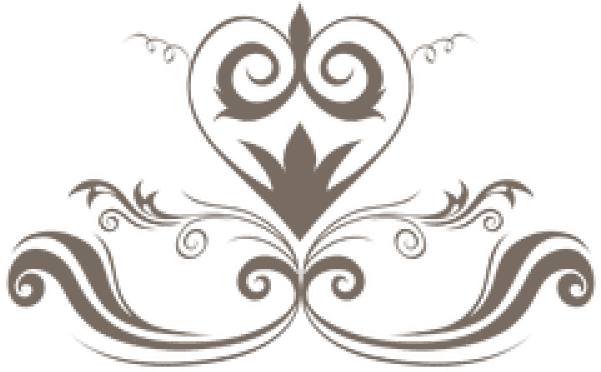 Curve Clipart Decorative Corner Accent - Arabic Swirls Hd (640x480), Png Download