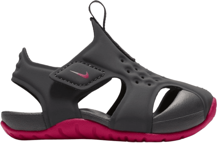 Nike Sunray Protect 2 Td 'anthracite' - Toddler Boys' Nike Sunray Protect 2 Sandals (750x496), Png Download