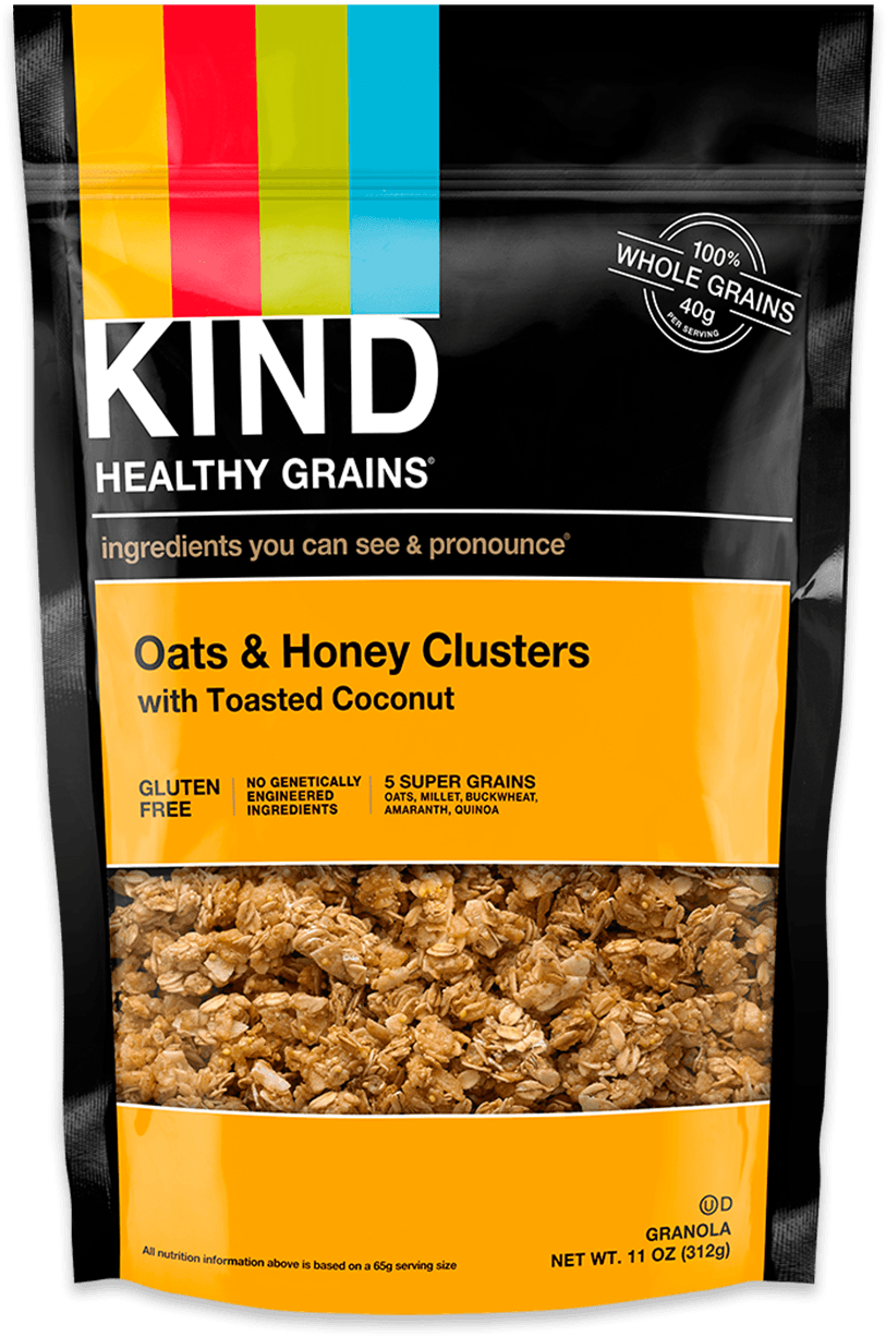 Null - Kind Healthy Grains Clusters (1520x1240), Png Download