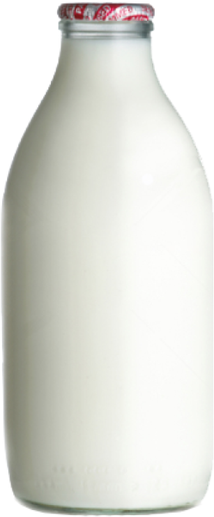 Download Free Png Milk Jar Png, Download Png Image - Old Time Glass Milk Bottle (400x789), Png Download