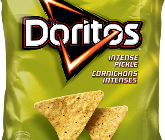 Drawn Bag Dorito - Dill Pickle Doritos (640x480), Png Download
