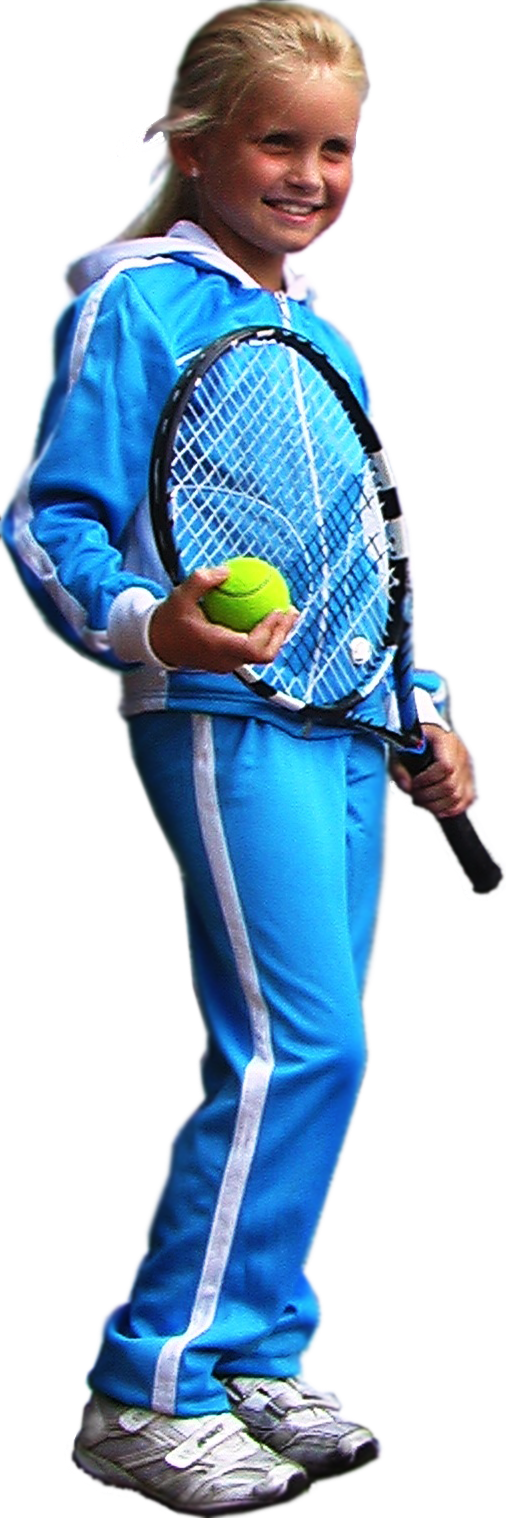 Young Russian Tennis Player - Soft Tennis (506x1518), Png Download