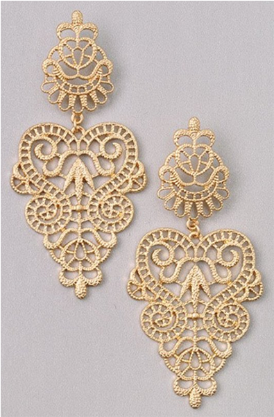 Earrings (600x600), Png Download